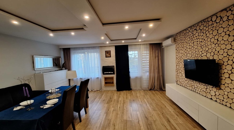 Komfortowe mieszkanie 73m parter salon + 2 sypialnie balkon